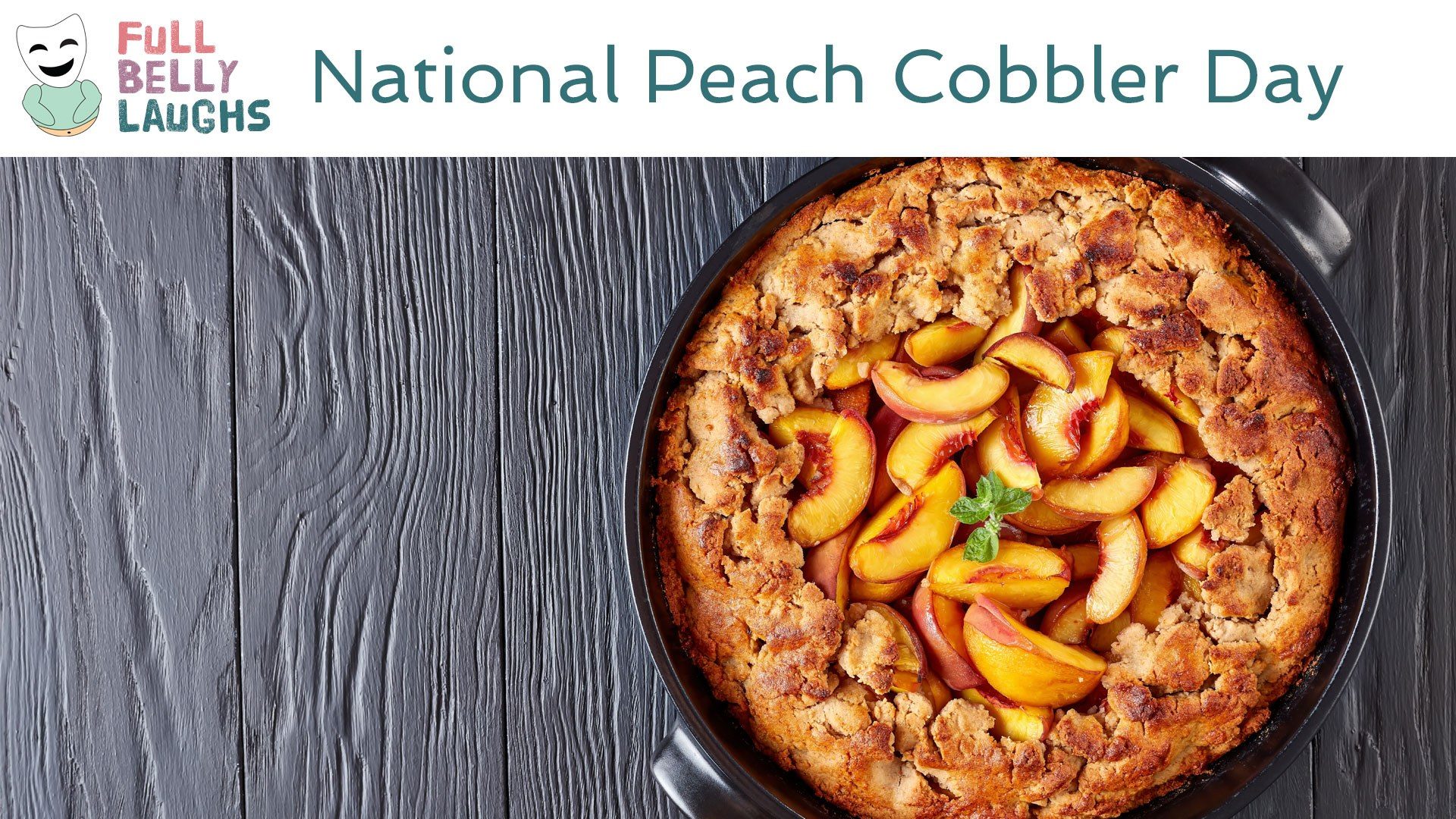 National Peach Cobbler Day